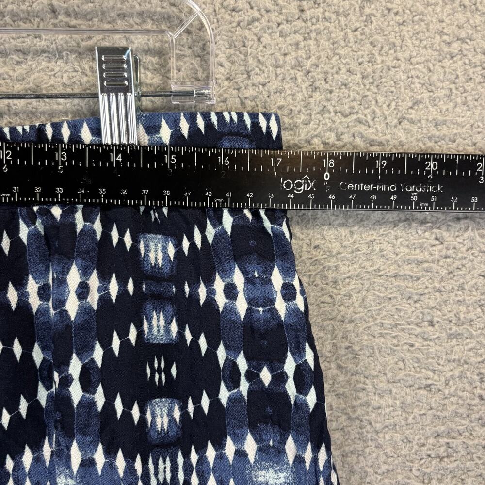 Lane Bryant Tiered Skirt 14 16 Beachy Coastal Batik Tribal Flowy Elastic 2020 - Picture 4 of 8